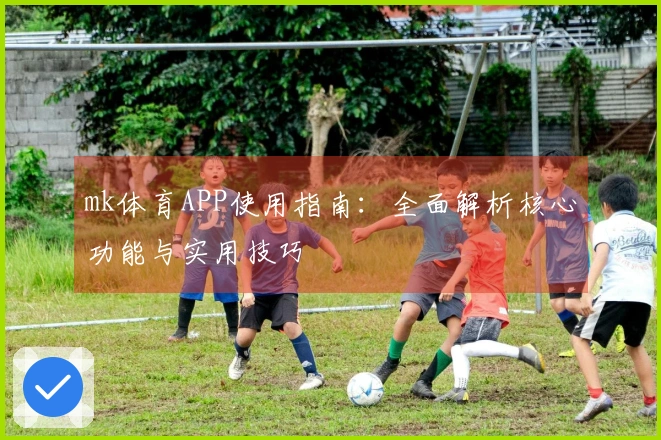 mk体育APP使用指南：全面解析核心功能与实用技巧